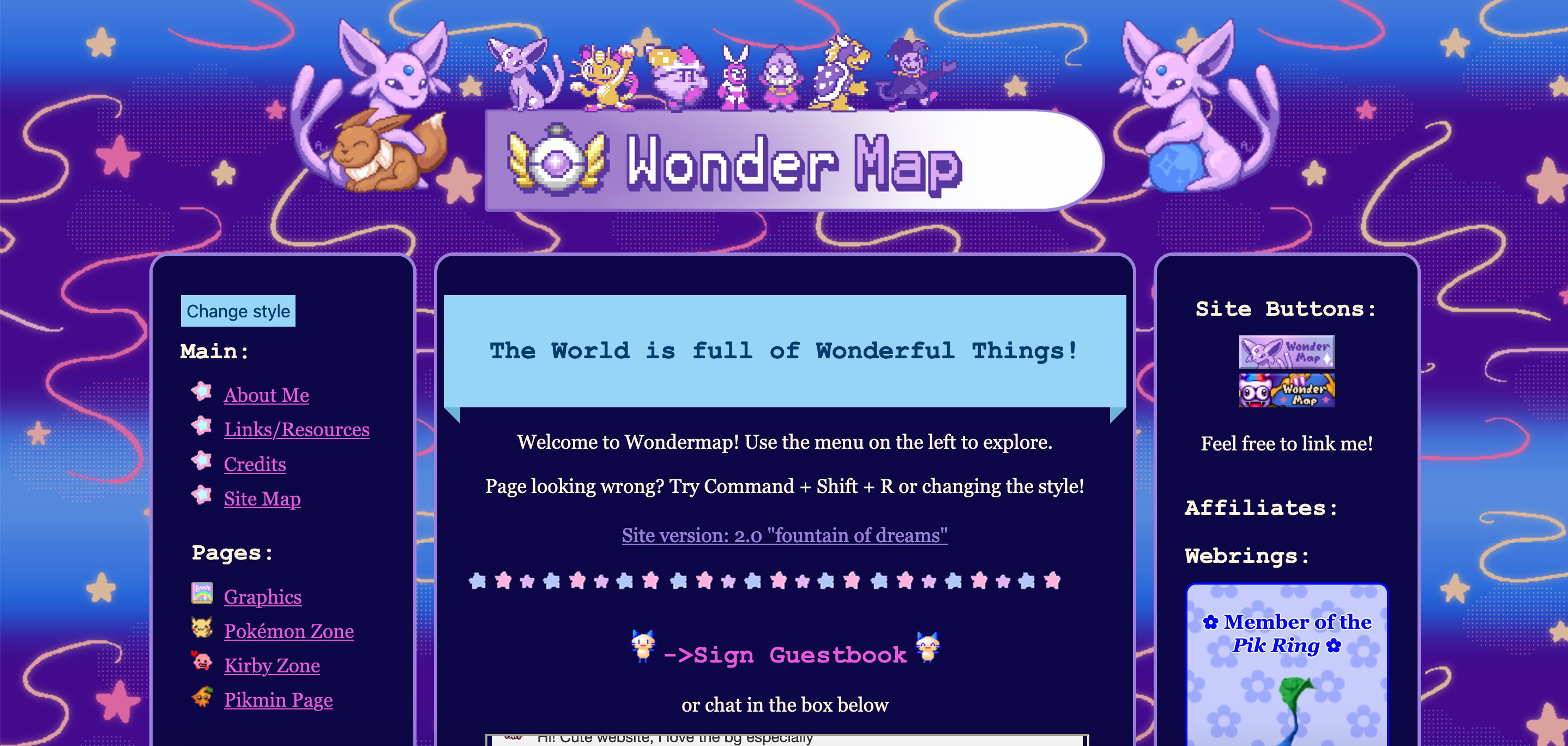 Wondermap 2.0 screenshot