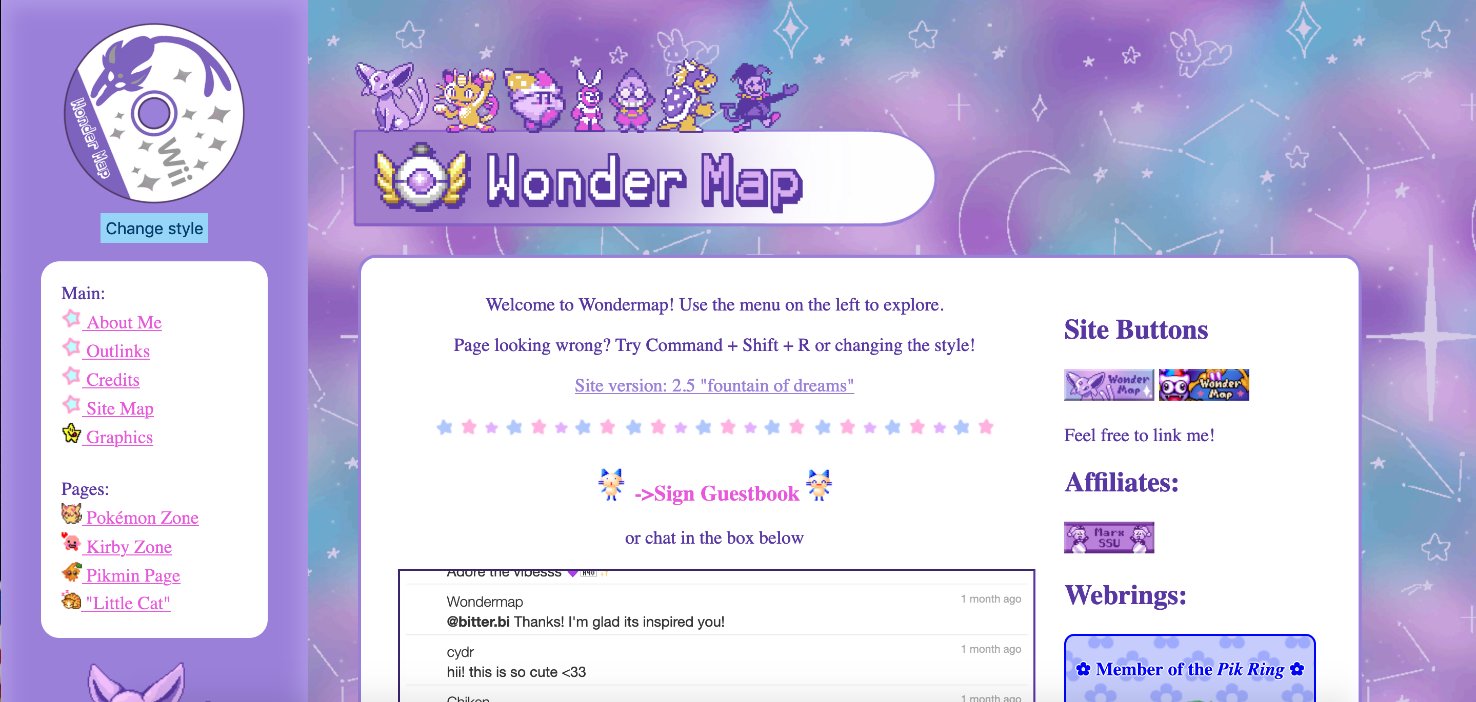 Wondermap 2.5 screenshot