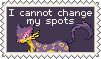 I cannot change my spots
