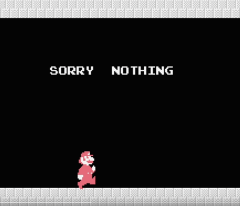 Sorry Nothing