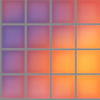 sunset tiles bg